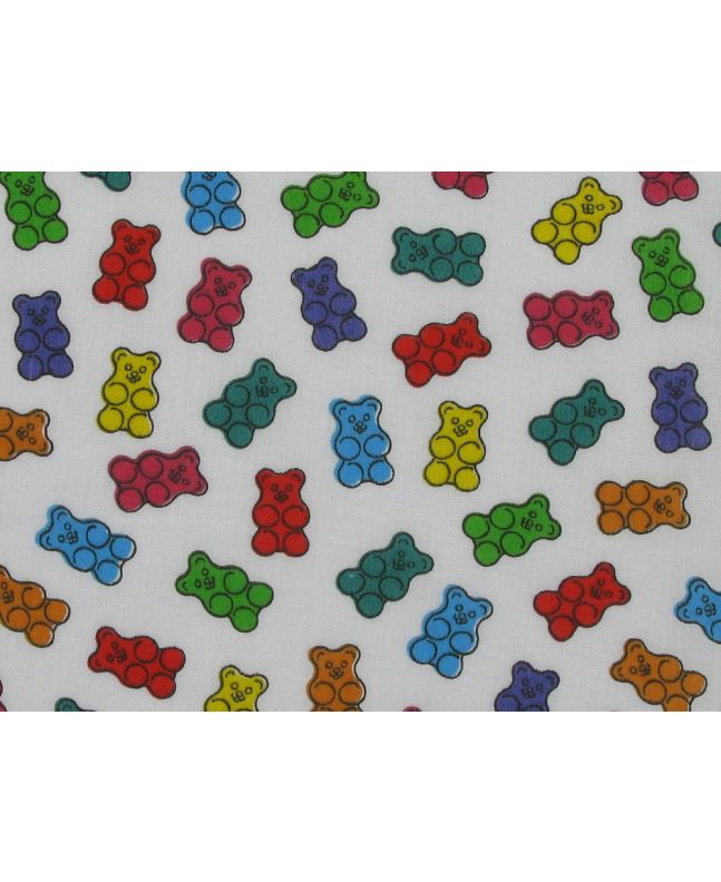 Gummy Bears Polycotton Print