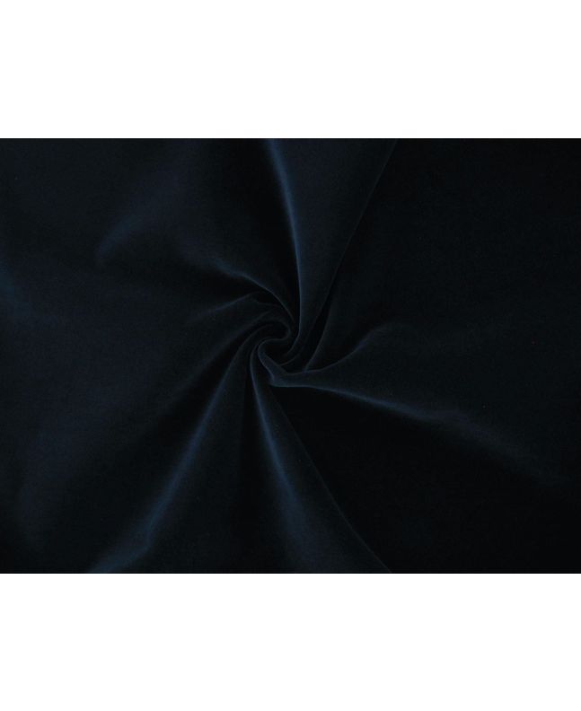 Harrow Plush Cotton Pile Velvet, 405 gsm, Deep Royal
