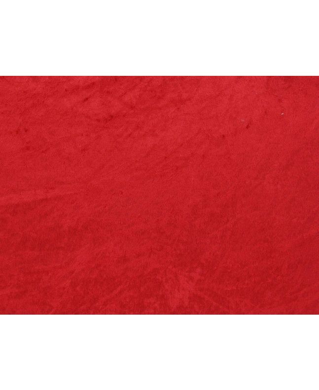 Heavy Crushed Velvet, Red