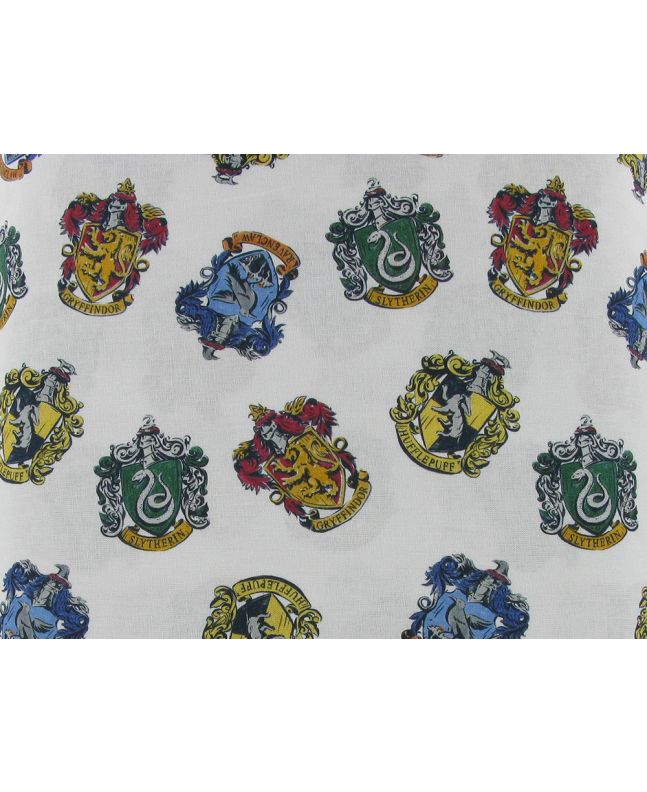 Hogwarts Houses Digital Cotton Print