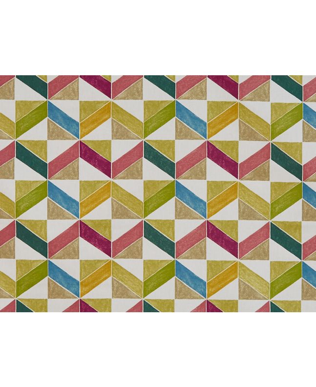 Holbeck Cotton Curtain Fabric, Vintage