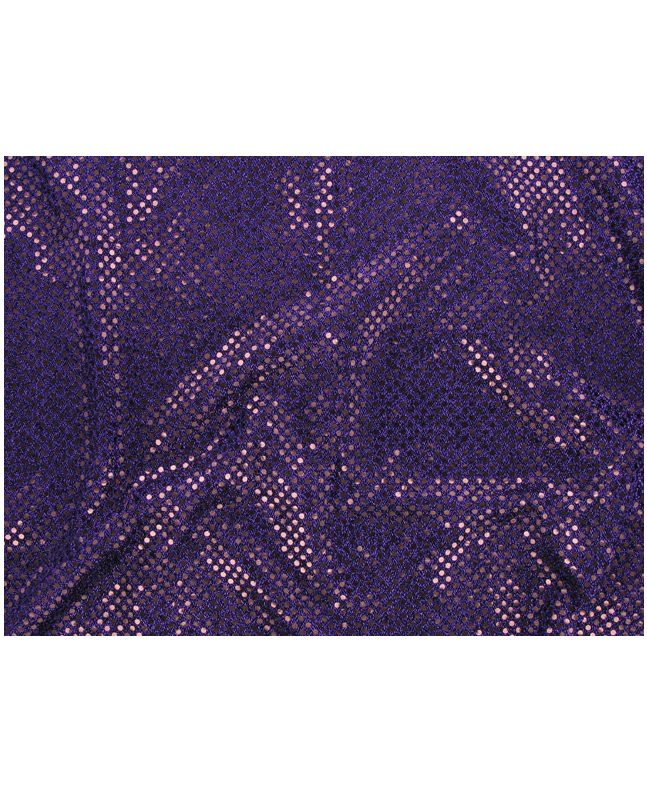 Hologram Sequin on US Knit - Purple