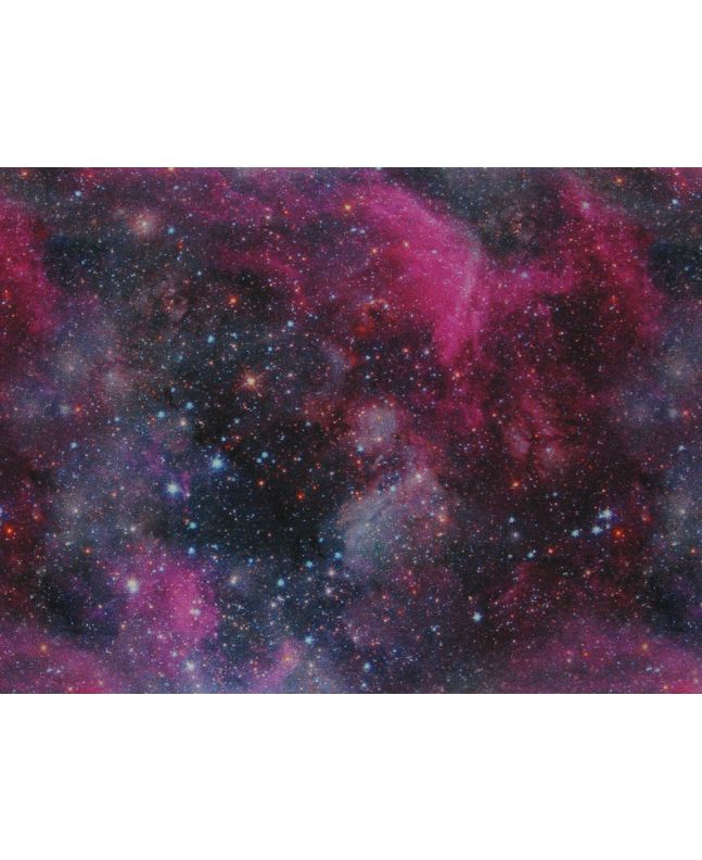 Interstellar Galaxy Cotton Print