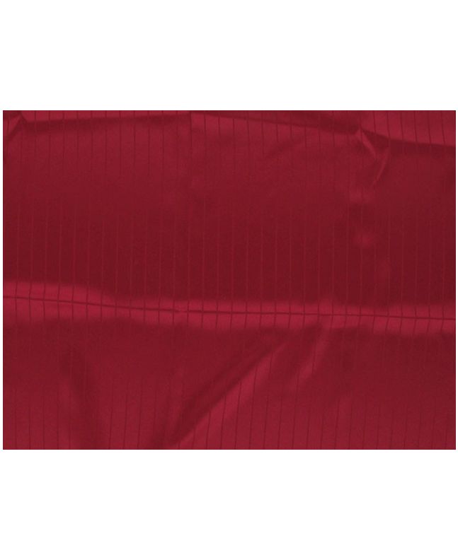 Italian Stripe Polyester - Scarlet