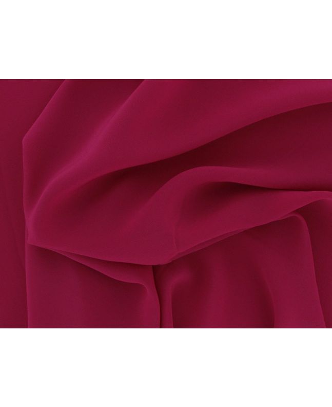 Koshibo Lightweight Polyester Crepe, Cerise