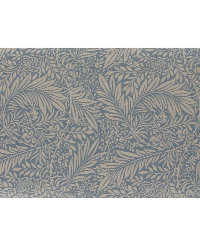 Larkspur Cotton Print, Azure