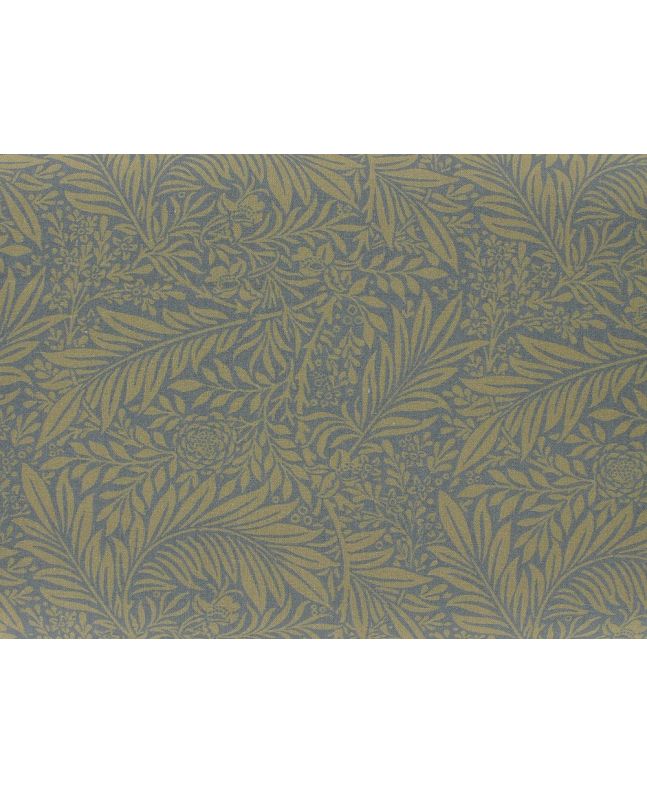 Larkspur Cotton Print, Grey