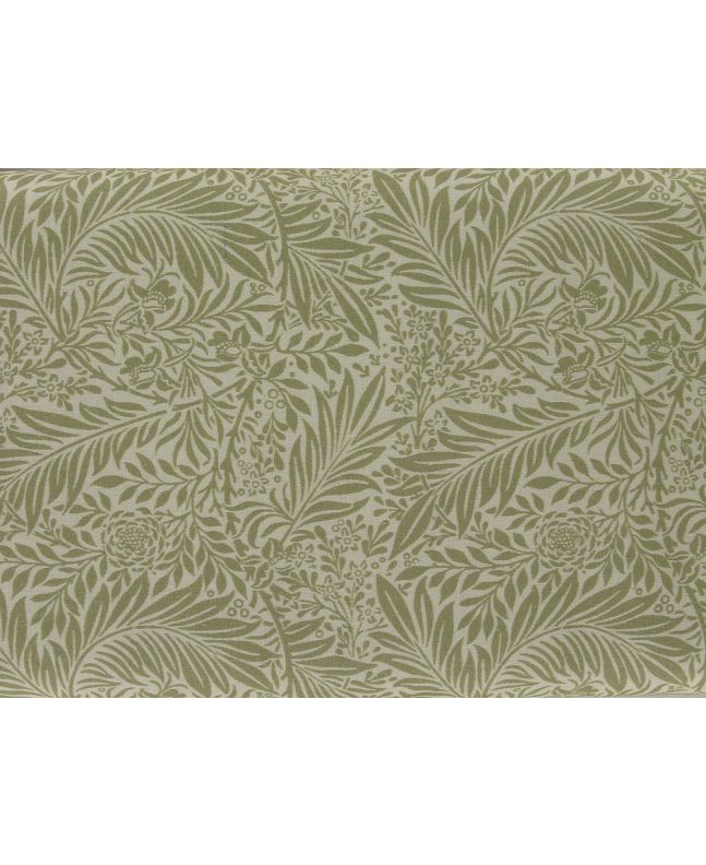 Larkspur Cotton Print, Linen