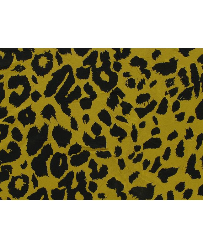 Leopard Pattern Lightweight Cotton Jersey