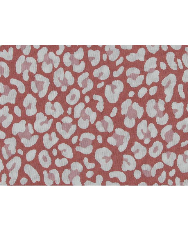 Leopard Vibes Cotton Print, Pink