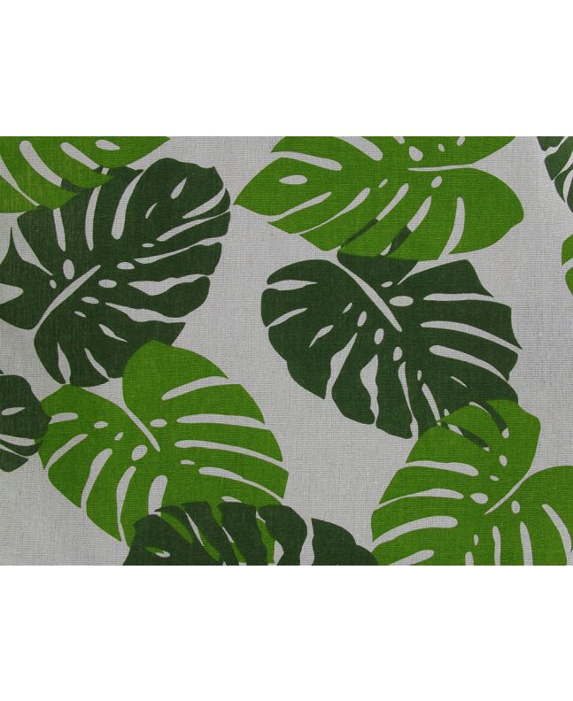 Lightweight Linen Look Canvas, Palm Leaf
