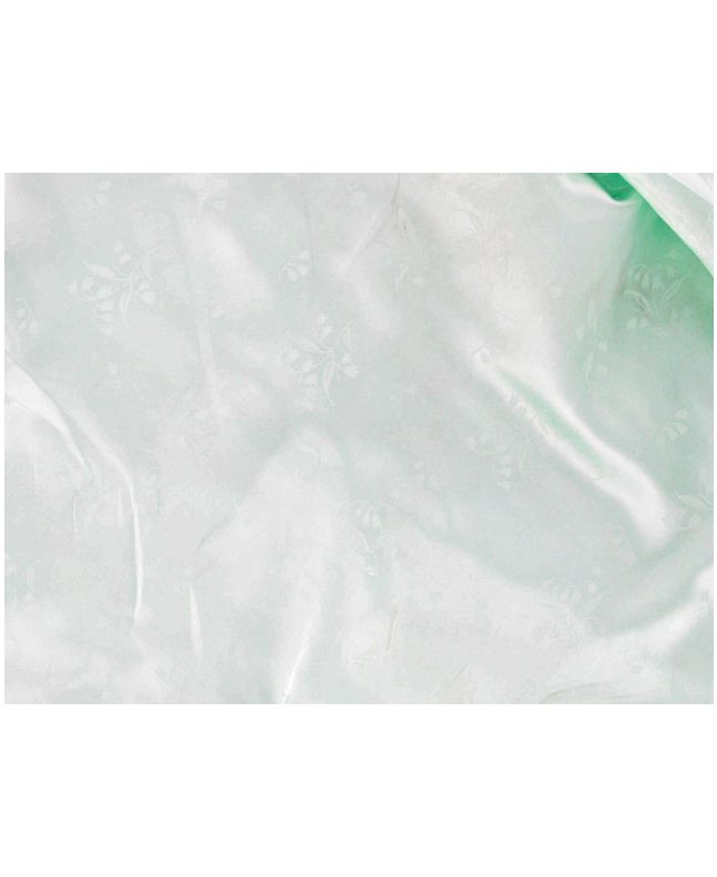 Lily Of Valley Polyester Jacquard, Pale Mint