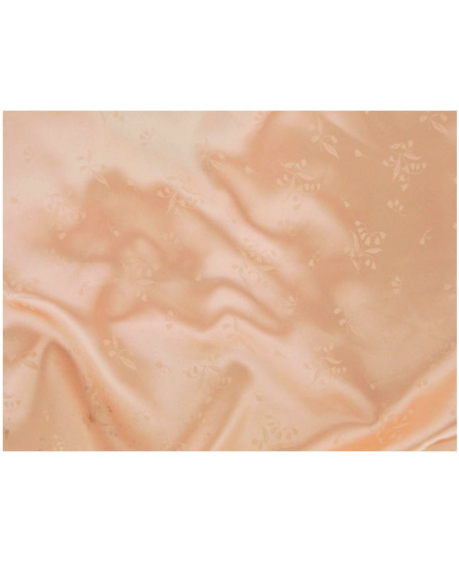 Lily Of Valley Polyester Jacquard, Peach