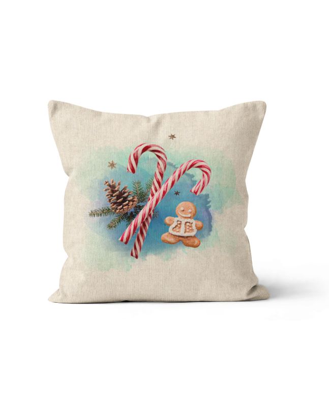 Linen Look Panama Panels, Christmas Treats