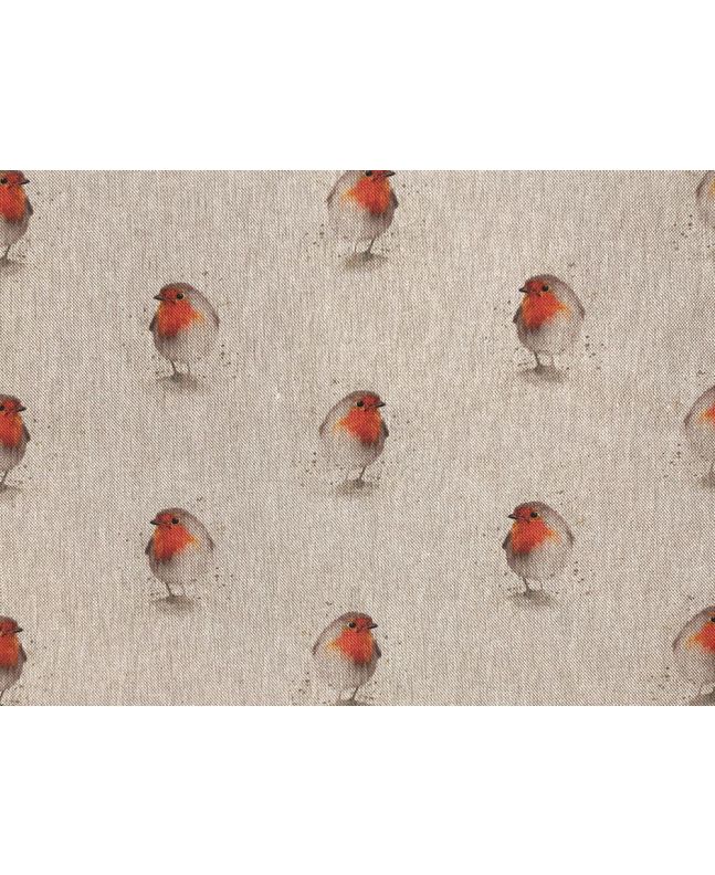 Linen Look Printed Panama, Robins
