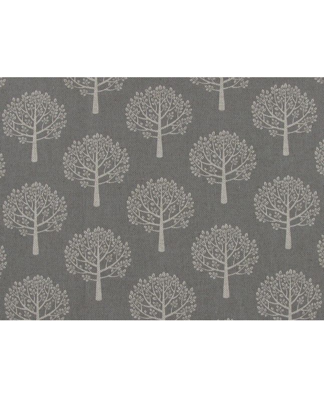 Linen Look Printed Panama Mulberry Trees, Dove