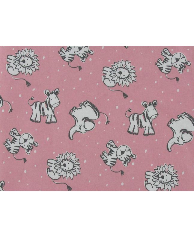 Lion Kingdom Cotton Print
