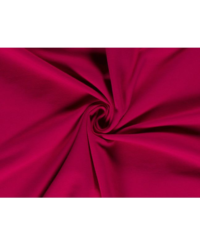 Looped Back Heavy French Terry, Fuchsia