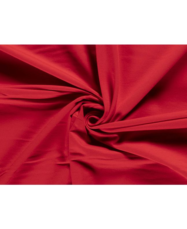 Looped Back Heavy French Terry, Red