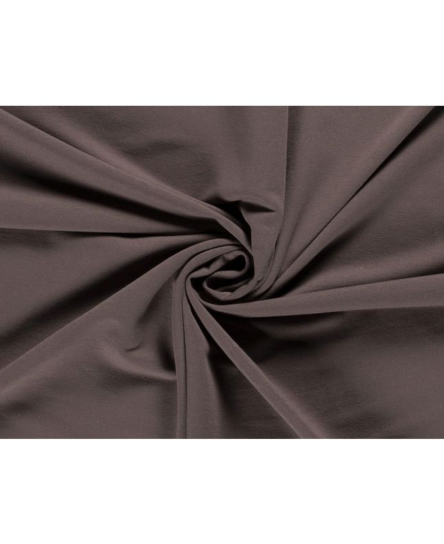 Looped Back Heavy French Terry, Taupe Brown