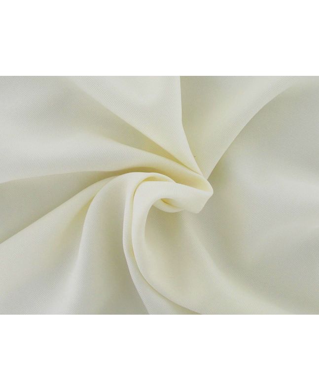 Lorelle Polyester Twill Gaberdine, Cream