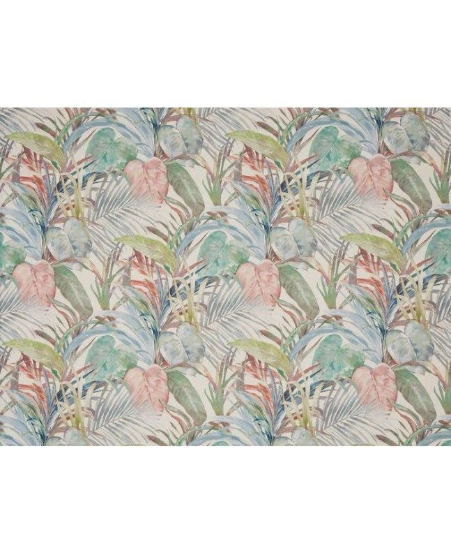 Los Angeles Cotton Curtain Fabric, Bon Bon