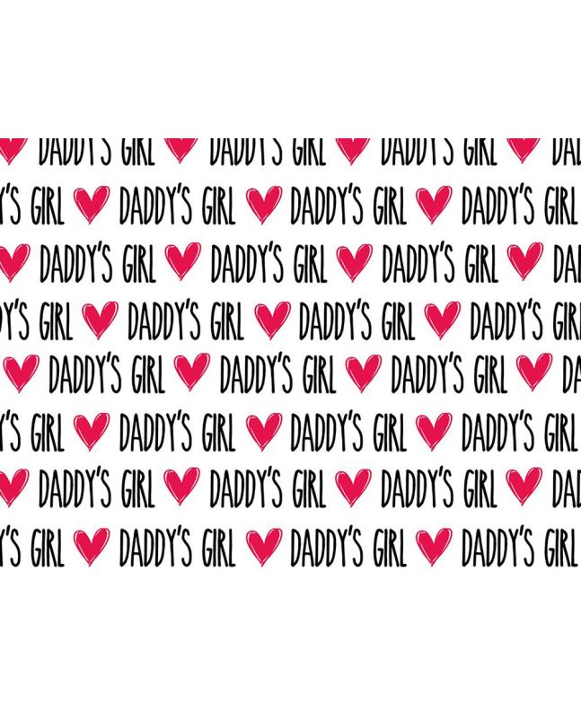 Love Your Parents Cotton Print, Daddys Girl