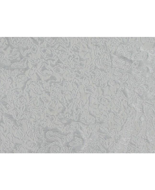 Metallic Brocade Crackled, Ice White