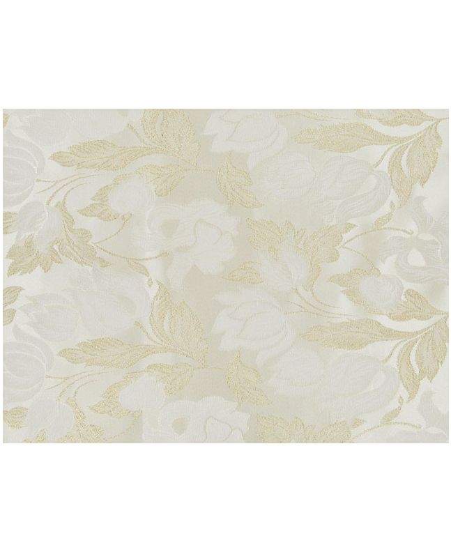 Metallic Brocade Flowers - Gold
