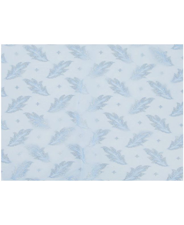 Metallic Nylon Lace - Blue