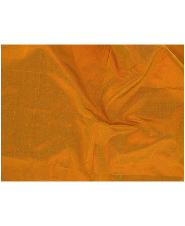 Metallic Silk Dupion - Orange