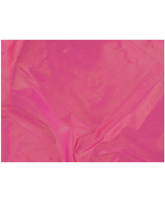 Metallic Silk Dupion - Party Pink