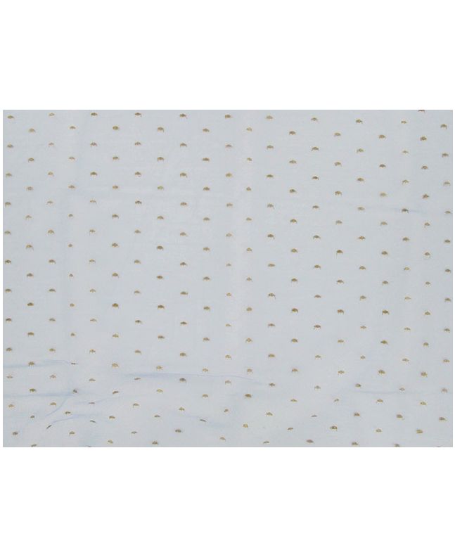 Metallic Spot Nylon Lace - Lilac