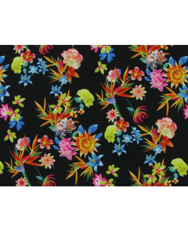 Midnight Garden Polyester Print