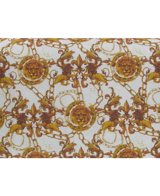Milano Lion Chain Cotton Print
