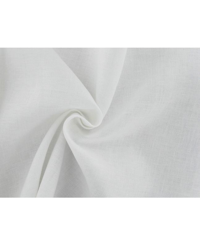Milltown Soft Finish Irish Linen, Snow White