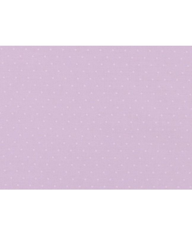 Mini Dots Polycotton Print, Baby Pink