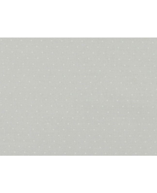 Mini Dots Polycotton Print, Ivory