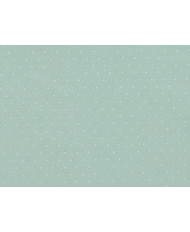 Mini Dots Polycotton Print, Mint