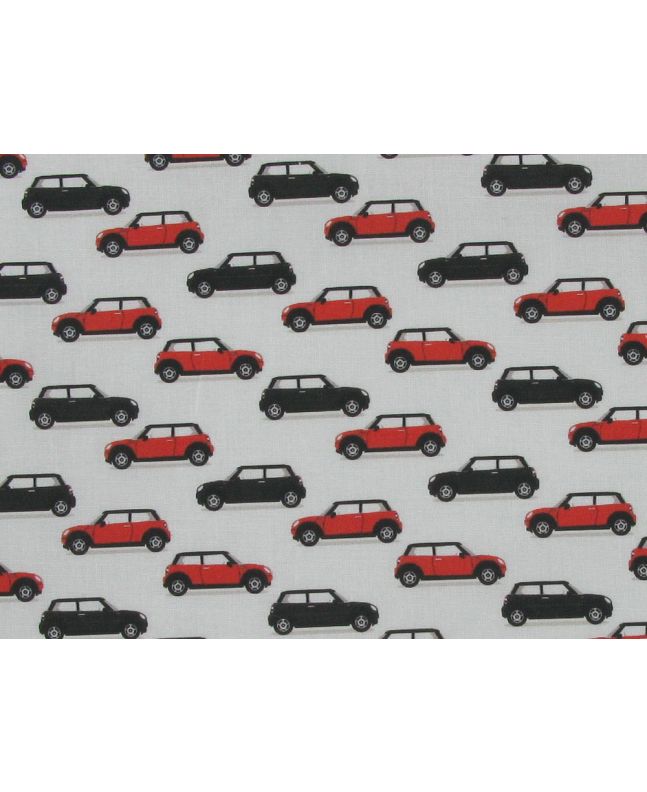 Mini Driving Adventure Cotton Print
