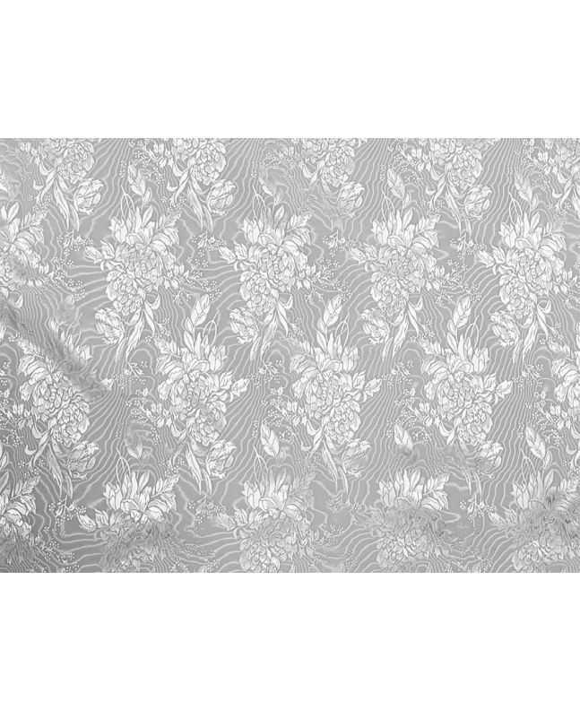 Moire Bouquet Jacquard, Ivory