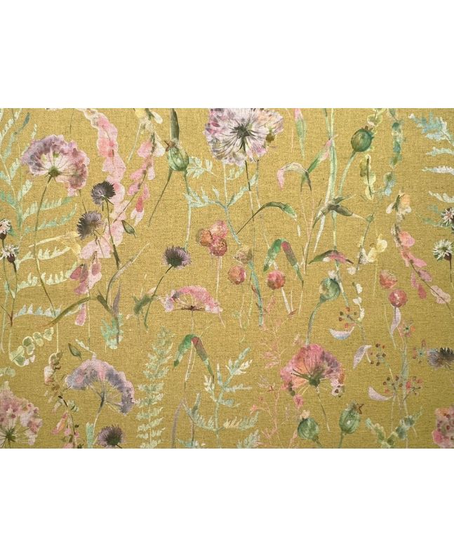 Montagna Recycled Cotton and Linen Blend Panama, Cornsilk