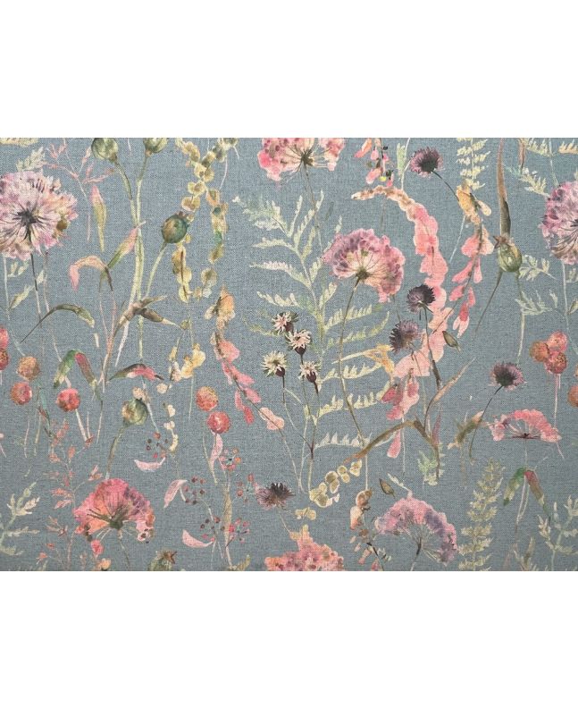 Montagna Recycled Cotton and Linen Blend Panama, Tourmaline