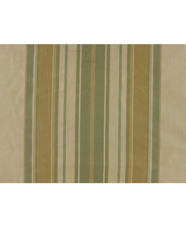 Multi Stripe Silk Taffetta Satin Jacquard, Gold