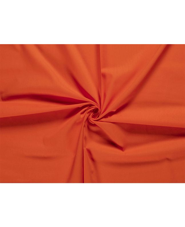 Organic GOTS Cotton Poplin, Orange