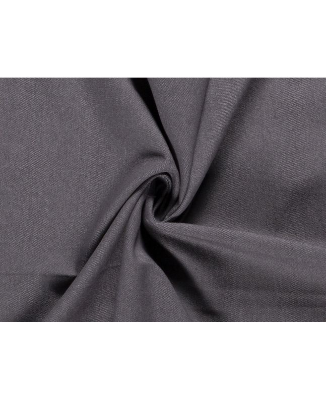 Original Washed Stretch Denim Roll End, Dark Grey, 1m