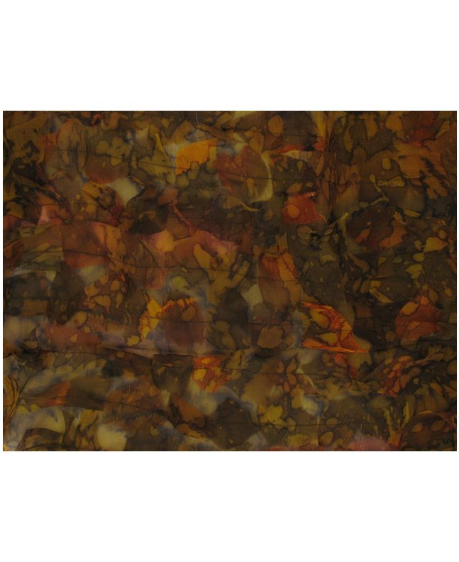 Patchwork Silk - Light Brown
