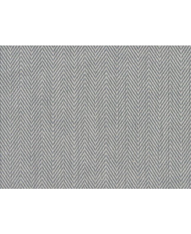 Penzance Chevron Woven Cotton, Azure