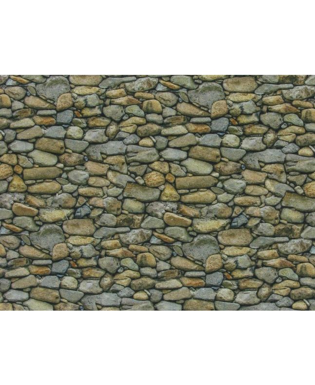Photographic Stones Cotton Print