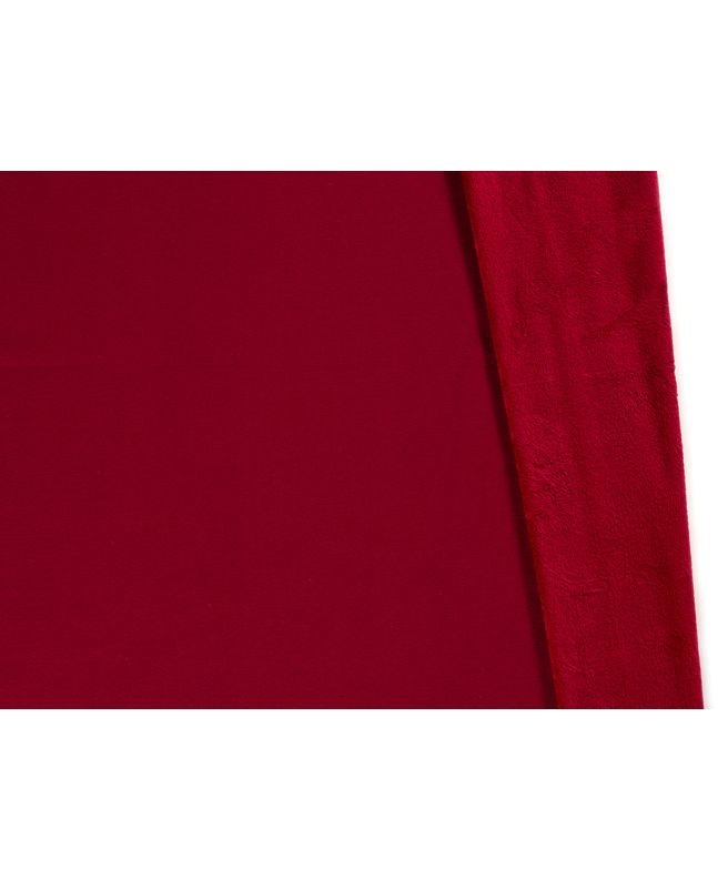 Plain Alpine Fleece Sweatshirt, Red